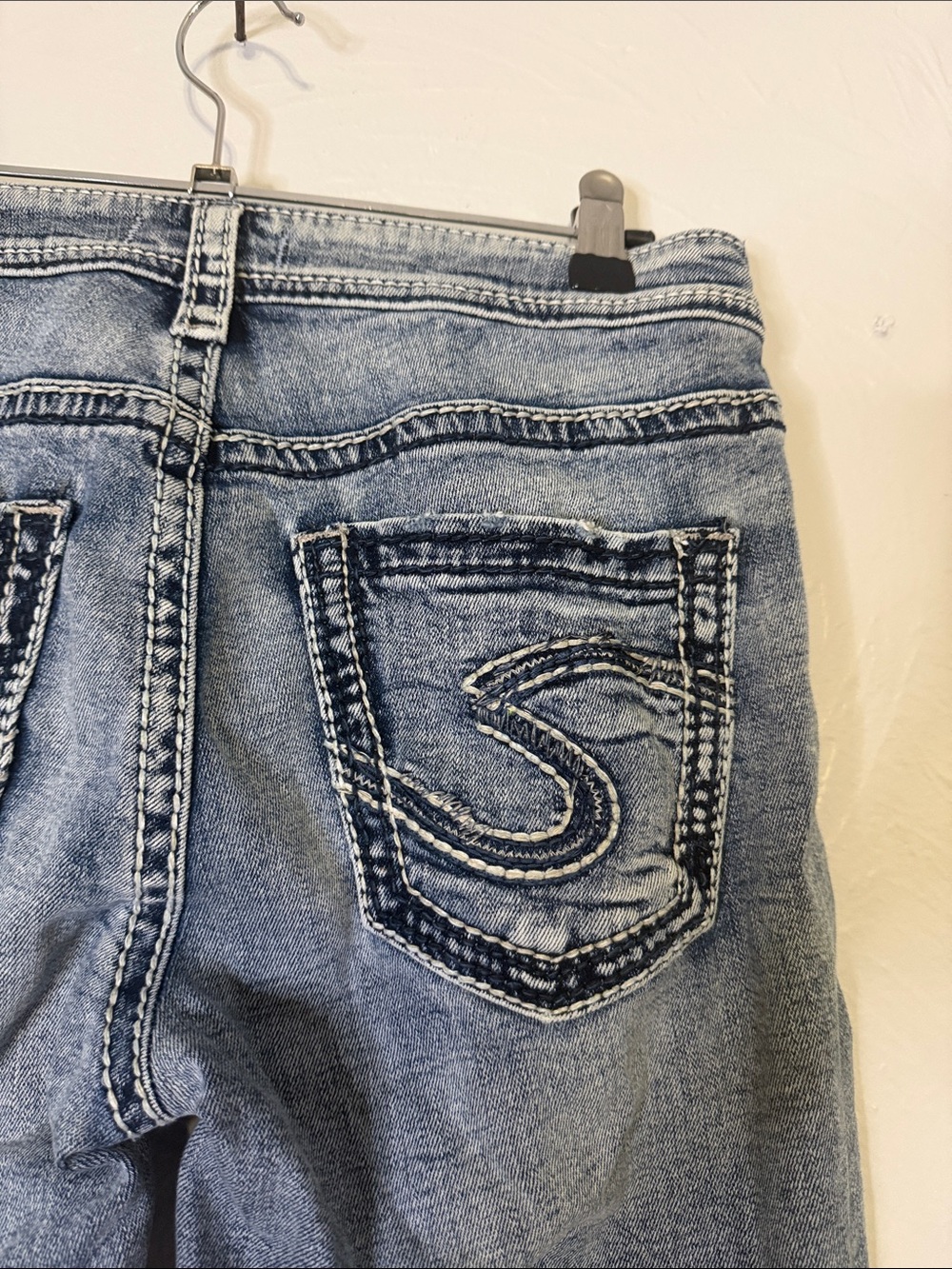 Silver jeans